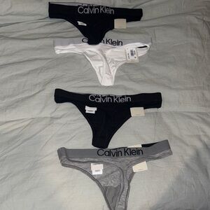 Calvin Klein Kids Briefs - Black, White, and Gray